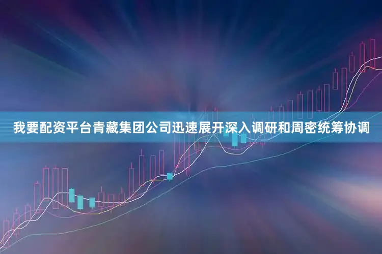 我要配资平台青藏集团公司迅速展开深入调研和周密统筹协调