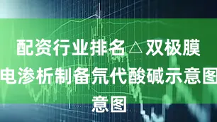配资行业排名△双极膜电渗析制备氘代酸碱示意图