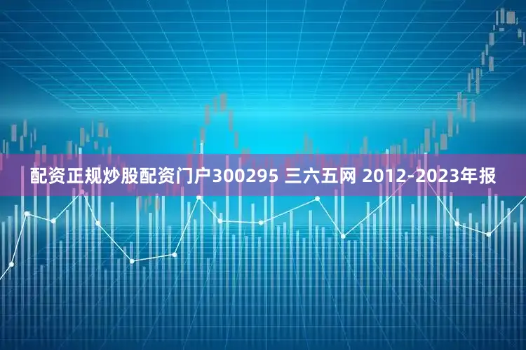 配资正规炒股配资门户300295 三六五网 2012-2023年报