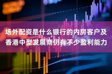 场外配资是什么银行的内房客户及香港中型发展商仍有不少盈利能力